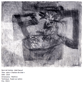 Oeuvre Adel Daoud Gourmandart